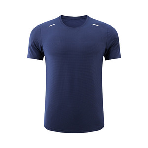 Camisetas Deportivas para Hombre con Logotipo Personalizado, Venta al por Mayor, Camisetas de Poliéster de Secado Rápido para Hombre, Camiseta para Correr de Verano - Product Image 4