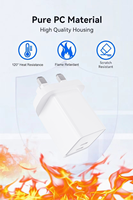Chargeur rapide GaN 65W avec prise UK, double port Type-C, design écologique et ignifuge pour téléphones et ordinateurs portables
