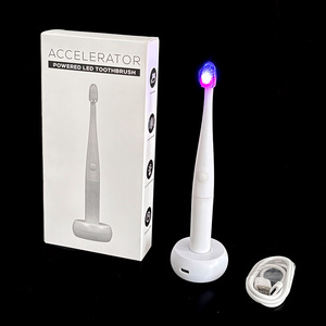 Cepillo de Dientes con Doble Luz LED Azul para <span class=keywords><strong>Limpieza</strong></span> y Blanqueamiento, Terapia de Luz Roja para Reparar Encías y Prevenir la Recesión Gingival - Product Image 5