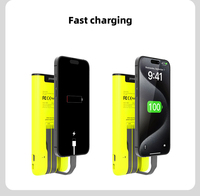 Station de Recharge Téléphonique avec Batteries Partagées, Station de Location de Power Banks Partagés, Distributeur Automatique de Chargeurs Rapides Portables et d'Adaptateurs