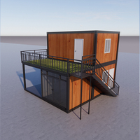 Maison préfabriquée en conteneur à bas prix 10 pieds 20 pieds 30 pieds 40 pieds unités de maison préfabriquées de luxe à vendre en afrique du sud tunisie