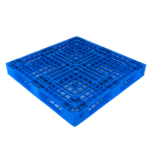 Caja de plástico PP apilable de 1100x1100x125mm, de 4 vías, duradera y reciclable, para aviación, uso farmacéutico, ganadería y almacenamiento, económica. - Product Image 5