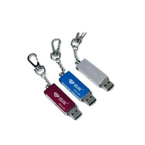 Clé USB Lamyoo S003 32 Go en métal rotative avec porte-clés - Product Image 4