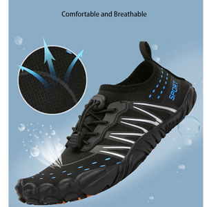Offre Spéciale Natation Aqua Cinq Doigts Pour L'été Slip Sur Sneakers Hommes Plage D'eau Sport Randonnée Chaussures Femmes - Product Image 6