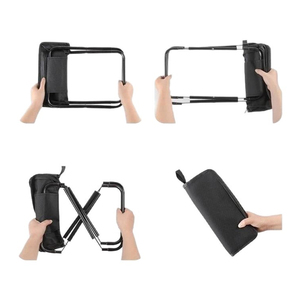 كرسي شاطئ E-RIKE خفيف الوزن للغاية وقابل للطي ومخصص للاستخدام الخارجي، كرسي تخييم صغير ومحمول قابل للطي - Product Image 6