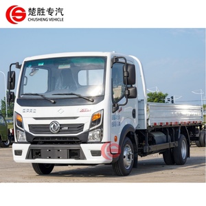รถบรรทุกตงเฟิงใหม่ 4x2 5 ตัน แบบกระบะข้างเปิด ขับเคลื่อนซ้าย/ขวา เครื่องยนต์ดีเซล พื้นเรียบ สำหรับงานก่อสร้าง - Product Image 3