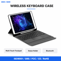 Nouveau clavier sans fil optique RGB rétroéclairé de taille standard/personnalisé avec pavé tactile ultra-fin, étanche, USB Type-C, 100B