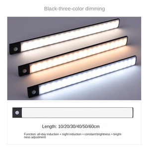 Hot Selling Rechargeable LED Strip Magnetic Self-Adhesive Ultrathin <b>Light</b> Strip Sensor Intelligent Human Body Induction Cabinet - Product Image 4