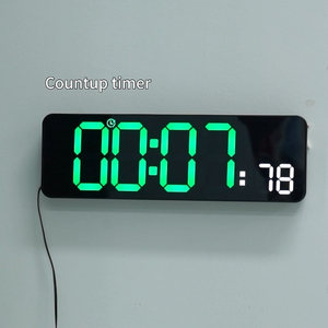 Multifunctional Hotel Living Room Electronic Digital Wall Clock Table Clock With Temperature <b>Calendar</b> - Product Image 5