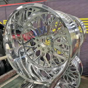 22x12 Forged <b>Wheels</b> Aluminum <b>Alloy</b> 6061-T6 H Type Super Single <b>Wheels</b> 24x14 Forged <b>Wheels</b> 26x16 Forged <b>Wheels</b> - Product Image 1