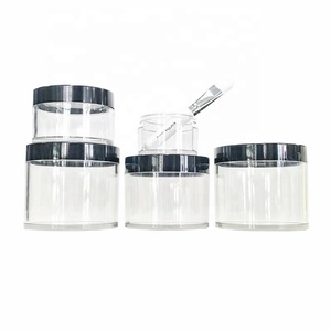 Chất Lượng Acrylic Cơ Thể Shea Container Dày Dưới Đơn Tường Cứng PETG Nhựa Rõ Ràng Sang Trọng Lọ Kem - Product Image 6