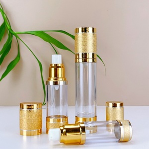 Refillable Luxury 15 30 50 80 100 120ml AS Plastic Fine Mist Airless Spray <b>Pump</b> <b>Bottle</b> for Cosmetic Lotion Cream - Product Image 5