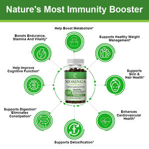 <span class=keywords><strong>Bulk</strong></span> Vip Klantenfabriek Gezondheidszorg Supplementen Houden Geheugen Multi Vitamine <span class=keywords><strong>Moringa</strong></span> Capsule - Product Image 3