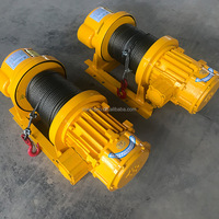Treuil électrique 380V en gros, 30m 60m, treuil de levage multifonctionnel compact pour la construction