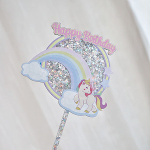 Decoración <span class=keywords><strong>de</strong></span> Pastel Acrílica Impresa a Color Directamente del Fabricante, Decoración <span class=keywords><strong>de</strong></span> Pastel <span class=keywords><strong>de</strong></span> Feliz Cumpleaños, Inserto para Pastel - Product Image 4