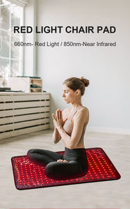 Cuidado DE LA PIEL 660nm 850nm 320PCs LED Luz roja Terapia Luces Sauna <span class=keywords><strong>masaje</strong></span> Mat para uso doméstico - Product Image 2