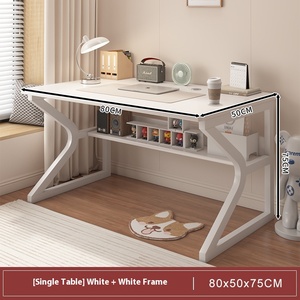 Hiện đại rắn gỗ có thể điều chỉnh chiều cao máy tính bàn cho phòng khách phòng ngủ & khách sạn-bền nhỏ nghiên cứu viết bàn - Product Image 2