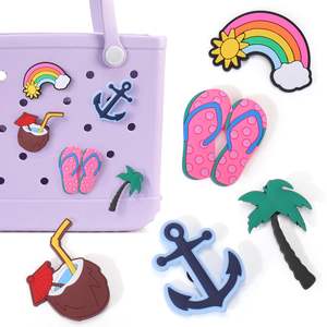 Breloques PVC pour sacs, breloques Jibbitz, accessoires <span class=keywords><strong>Croc</strong></span> pour femmes - Product Image 2