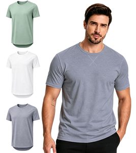 Camiseta Deportiva de Manga Corta con Cuello Redondo de Secado Rápido y Transpirable para Hombre, para Entrenamiento y Running - Product Image 1