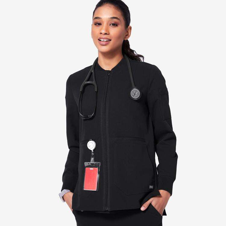 Winter Nurse Jacket Custom Design Long Sleeve Scrubs