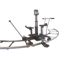 Chariot manuel en aluminium GFM GF-quad avec 8 roues de chenille