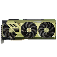Carte graphique Manli GeForce RTX 4080 Super 16 Go Gallardo Triple GPU pour ordinateur de jeu, nouveau ventilateur de refroidissement, interface de sortie DP, 2024