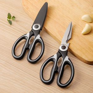 German Stainless Steel Household <b>Scissors</b> Strong <b>Kitchen</b> Broiler Bone Knife Food <b>Scissors</b> Multi-functional Clip - Product Image 1