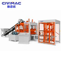 Machine à fabriquer des blocs creux entièrement automatique, machine à pavés en béton, machine à briques emboîtables QT6-15, ligne de production de blocs hydrauliques PLC