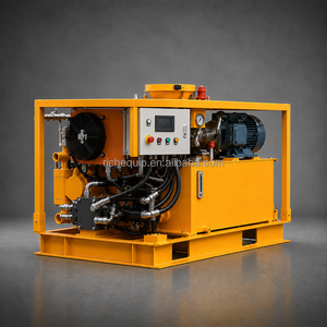 Bomba de Hormigón para Inyección de Cemento Impermeable de Alta Presión con Motor Eléctrico y Gabinete de Control - Product Image 2