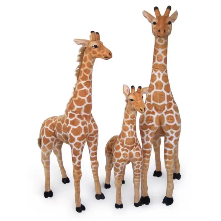 Quality Goods giraffe plush big plush organic for baby squeaky toy