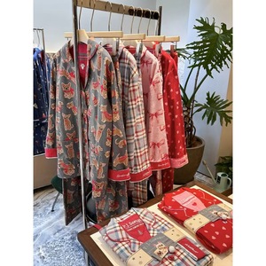 <span class=keywords><strong>Conjunto</strong></span> de Pijama Largo de Invierno Lijia <span class=keywords><strong>para</strong></span> <span class=keywords><strong>Mujer</strong></span>, de Doble Cara, Térmico, Suave, 100% Algodón - Product Image 4