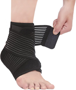 पुरुषों और महिलाओं के लिए समायोज्य संपीड़न टखने का समर्थन लपेटें - Product Image 4