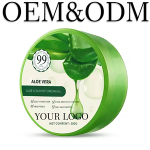 Crema Facial de <span class=keywords><strong>Gel</strong></span> de Aloe Vera Hidratante, Vegana, Orgánica, Libre de Crueldad Animal, para Todo Tipo de Piel - Antienvejecimiento, Reafirmante, Iluminadora - Product Image 4