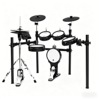 Kit de batterie électronique pour adultes - Instrument de percussion de haute qualité - Batterie électronique pour adultes - Batterie électronique