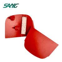 SANG Lavina – chaussures de meulage de diamant de plancher en béton PCD à haute efficacité de travail pour meuleuse de panneaux de plancher en béton