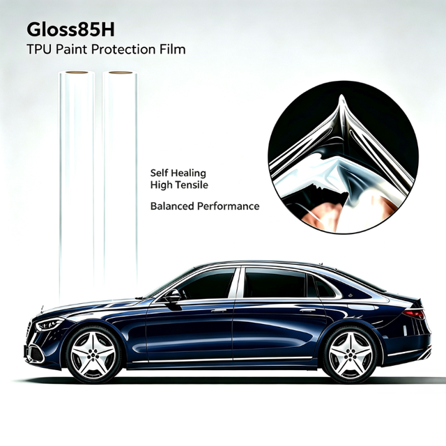 ODM Available Transparent TPU PPF 8.5mil Heat Activated Scratch Recovery Nano Top Coating Wholesale Car Paint Guard Film