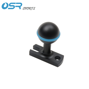 Adaptateur de base de caméra OSR <span class=keywords><strong>1</strong></span> pouce avec rotule pour la photographie sous-marine - Product Image 3