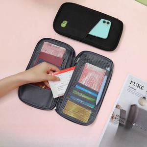 Travel Wallet-Passport <b>Holder</b> & <b>Document</b> Organizer Oxford Material Silk Screen Printed for Promotional Gifts - Product Image 3