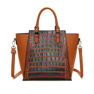 Conjunto de Bolsas Femininas de Moda em Couro PU Macio Crocodilo Atacado <span class=keywords><strong>3</strong></span> Peças Bolsas Femininas Conjunto de Bolsas Tote - Product Image 4