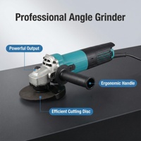 Outil de découpe et de meulage industriel portable réglable à grande vitesse, petite meuleuse d'angle électrique portative