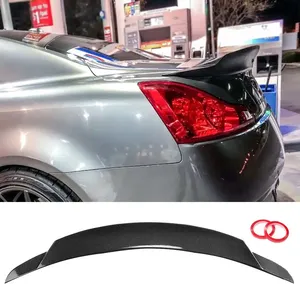สปอยเลอร์หลังคาร์บอนไฟเบอร์สำหรับรถยนต์ INFINITI G Series G37 V36 Q60 รุ่น 2 ประตู คูเป้ ปี 2008-2013 - Product Image 1