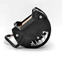 Projecteur de travail LED incurvé à triple lentille de 4 pouces, 60W, 6000 lumens, 12V/24V, pour véhicules tout-terrain, voitures, camions, UTV, ATV