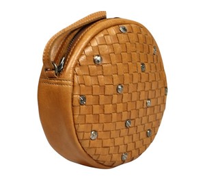 Bolso Bandolera Redondo Tejido a Mano para Mujer, Bolso Circular de Paja, Ligero, Estilo Boho, para la Playa o Viajes - Product Image 2