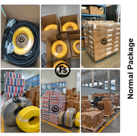 AN4 1/4 AN6 3/8 6AN AN8 1/2 AN10 5/8 Tuyau en nylon tressé en acier inoxydable pour carburant et CPE Ligne de tuyaux tressés en nylon noir SS