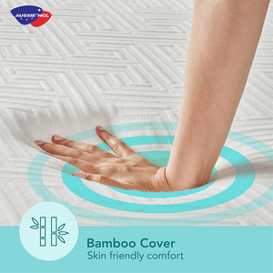 Cao Cấp Nhập Khẩu Bán Buôn Hiện Đại Giường Nệm Cho Đồ Nội Thất Nhà Trong Một Hộp Vua Kích Thước Giường Tre Gel Cao Su Bộ Nhớ Bọt Nệm - Product Image 6