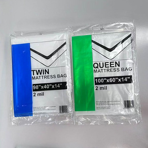Bolsa de colchón estándar de fabricación Queen <span class=keywords><strong>funda</strong></span> de movimiento y almacenamiento <span class=keywords><strong>para</strong></span> colchón o resorte de caja 92 "X 60" X 10" - Product Image 4