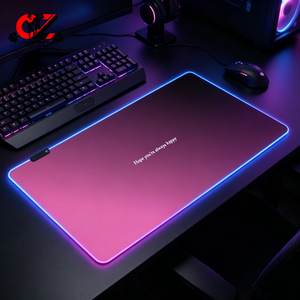 Alfombrilla de Escritorio Luminosa de Lujo CZFIT, Multifuncional, Resistente al Desgaste y Antideslizante, Suave al Tacto, Personalizable - Product Image 1