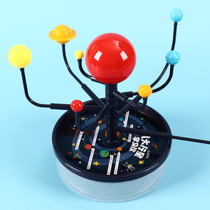 Modelo de globo de aprendizaje de <span class=keywords><strong>sol</strong></span>-luna-<span class=keywords><strong>tierra</strong></span> 3D planetas modelo montaje planetario movimiento enseñanza educación ciencia Sistema Solar - Product Image 2