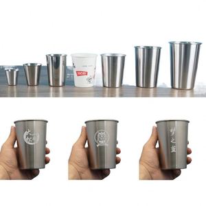Promoción: Taza Multiusos Personalizada con Logotipo, de Acero Inoxidable 304 de Una Sola Capa, con Diseño y Ecológica, sin Asa - Product Image 2