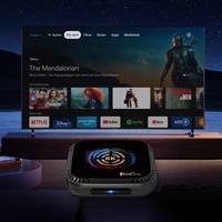 TV98 H728 IPTV STB 8K Streaming Internet Ott, WiFi 6 Potente, Octa Core, 4GB RAM, 64GB ROM, Premium Smart Android 14, Decodificador de TV